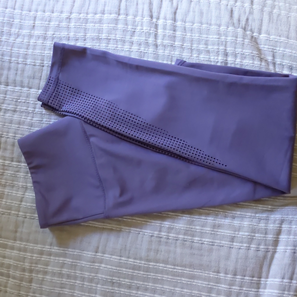 Zyia Light n Tight 7/8 leggings with leg detail, L